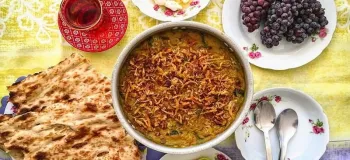 کالری آش شله قلمکار + روش های سوزاندن این کالری