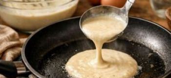 طرز تهیه پنکیک ساده با آب؛ روش درست کردن پنکیک ساده، نرم و پفکی بدون شیر