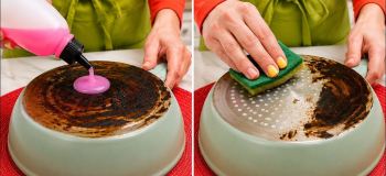 چگونه قابلمه سوخته را تمیز کنیم؟ ۵ روش ساده و مؤثر