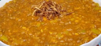طرز تهیه کچلیک بشتباش؛ غذای سنتی مازندرانی با عدس و کدو