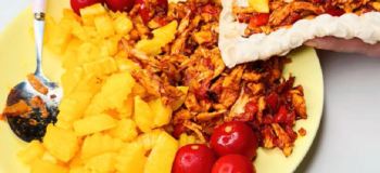 طرز تهیه مرغ و سیب زمینی با فلفل دلمه ای و گوجه؛ یک غذای خوشمزه و سریع