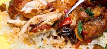 طرز تهیه مرغ و بادمجان؛ یک غذای خوش رنگ و لذیذ برای ناهار و شام
