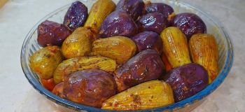 طرز تهیه دلمه بادمجان و کدو با رب انار؛ خوشمزه و بدون گوشت
