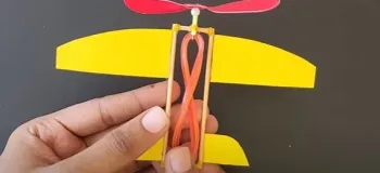ساخت هواپیما پرنده با چوب و کش / ساخت کاردستی هواپیما