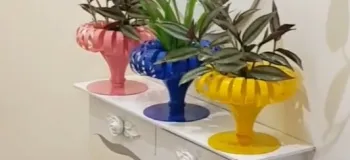 نحوه ساخت گلدان با بطری نوشابه / چگونه با گلدان بطری نوشابه بسازیم