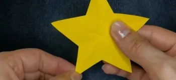 کاردستی ستاره کاغذی آسان / ساخت کاردستی ستاره زیبا