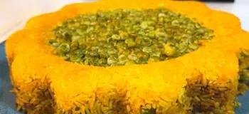 مراحل تهیه نخود پلو خوشمزه / خوراک با گوشت و نخود فرنگی