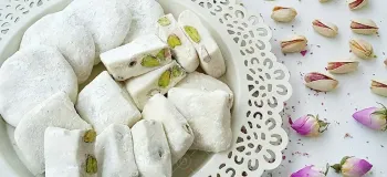 آموزش درست کردن گز خانگی بسیار آسون و راحت / روش درست کردن گز