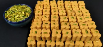 شیرینی نخودچی رژیمی ، بدون شکر و پودر قند فوق العاده خوشمزه مناسب افراد دیابتی و رژیم های کم کالری!
