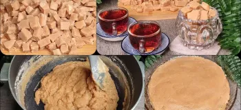 طرز تهیه آبنبات شیری قند و نبات خانگی به روش ساده / یکبار امتحان کنی پای ثابت قندون شما میشه