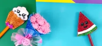 ساخت سر مدادی های خیلی شیک برای بچه ها!