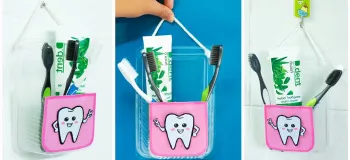 چگونه نگهدارنده مسواک خانگی بسازیم؟