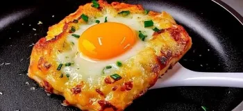 اگه نون و تخم مرغ داری این غذای سریع و لذیذ رو در کمتر از ۱۵ دقیقه آماده کن!