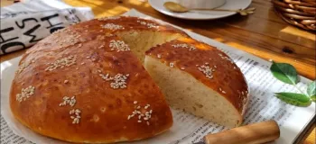 آسونترین عصرانه بدون فر و همزن / پنبه ای ترین نان شیرمال همینه