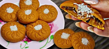 شیرینی ۳ سوته بدون آرد بدون شکر بدون تخم مرغ / بدون فر و همزن