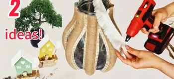 ساخت تزئینات خلاقانه با تفنگ چسب حرارتی و گل های تزئینی!