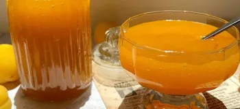 طرز تهیه مارمالاد زردآلو خانگی بدون ژلاتین / خوش رنگ ساده و خوشمزه
