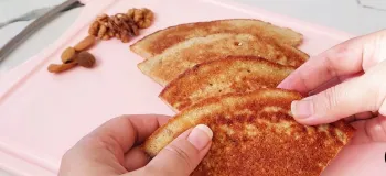 نان صبحانه سالم و رژیمی فقط با سه ماده ! بدون فر بدون همزن