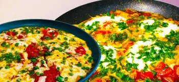 نیمرو فوری و خوشمزه آموزش دو مدل صبحانه سریع / طرز تهیه مرحله به مرحله نیمرو