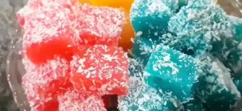 طرز تهیه باسلوق ژله ای با نشاسته در خانه!