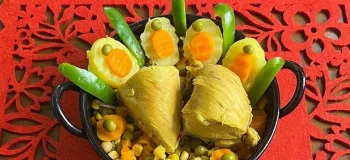 پخت مرغ بدون بوی زهم مخصوص سالاد و ساندویچ / راز طعم و عطر فوق العاده مرغ پخته