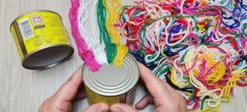 یک کار خیلی جالب، هرگز حدس نمی زنید با نخ و قوطی کنسرو چه کار کردم!