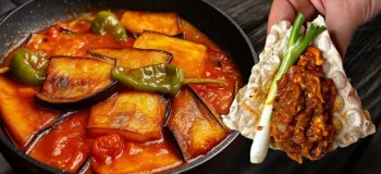 بادمجان رو اینجوری درست کن همه عاشقش میشن دو غذای گیاهی خوشمزه !