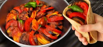بادمجان و گوشت چرخ کرده رو اینجوری نخورده بودی طعمی که عاشقش میشی!