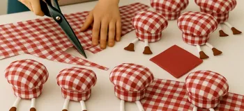ایده ای خلاقانه برای استفاده از پارچه های اضافی!