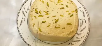 حلوا شکری با سه قلم مواد / آموزش حلوا ارده خانگی خوشمزه تر از بازاری