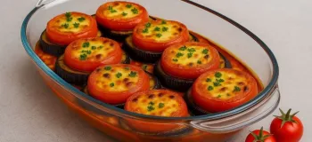 بادمجانی که همه را دیوانه میکند بهترین دستور خوراک بادمجان با سیب زمینی و مرغ!