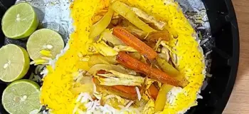 اگه فقط یک تکه مرغ و هویج داری این خوشمزه ترین غذای عمرت میشه طرز تهیه مرغ مخلوطی!