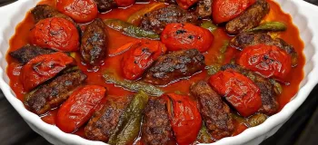 راز خوشمزگی این غذا با گوشت چرخ کرده رو هیچ کس نمیگه آسان و خوشمزه ترین دستور برای شام!