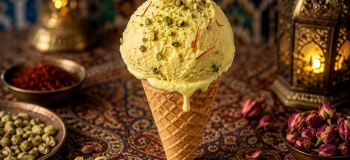 طرز تهیه بستنی خانگی با شیر؛ بدون ثعلب و خامه، ساده و کشدار!