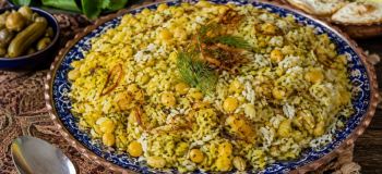 دمپختک باقالی با شوید؛ غذای اصیل تهرانی، ساده و خوش عطر با عطر کره و زعفران
