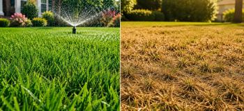 چطور بفهمیم چمن در تابستان بیش از حد آب خورده یا تشنه است؟
