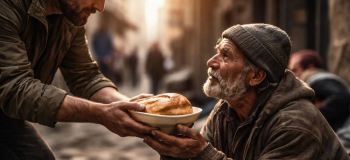 داستان پندآموز «نیمه نان»؛ گاهی بخشیدن، چیزی از زندگی ما کم نمی کند