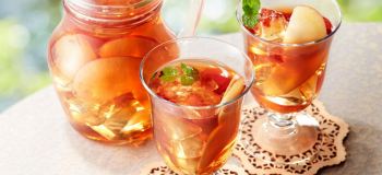 یخ چای نعنا و سیب؛ نوشیدنی خنک و خوش عطر برای روزهای گرم تابستان