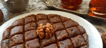 آموزش پخت حلوا رژیمی بدون قند و روغن؛ حلوای خوشمزه و لطیف با شیرینی طبیعی خرما!