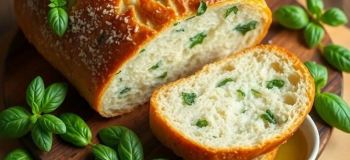 طرز تهیه نان ریحان خوشمزه و ساده به روش رستورانی؛ نانی نرم، معطر و وسوسه انگیز