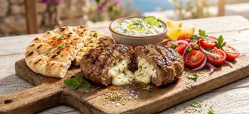 طرز تهیه کباب یونانی مخصوص و خوشمزه به روش رستورانی؛ کبابی آبدار با گوشت، فلفل و عطر زعفران