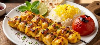 جوجه کباب در فر؛ ۲ روش خوشمزه با سیخ چوبی و بدون سیخ، نرم و آبدار