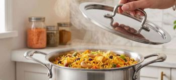 طرز تهیه پلو مخلوط با قلقلی مرغ؛ پلویی رنگارنگ و خوشمزه برای ناهار و شام