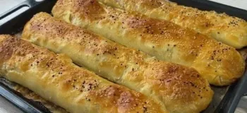 آرد + آب جوش/ من هرگز از پختن این نان خسته نمی شوم!