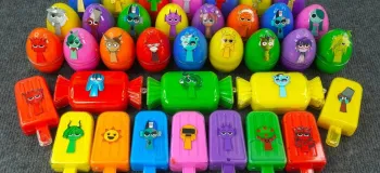 آموزش هنر اسلایم و خمیر با جِوین، پینکی و اورن!