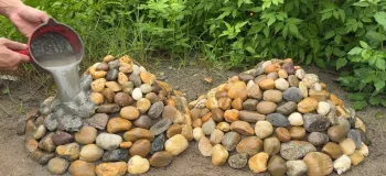 هنر سیمانی شگفت انگیز در خانه / به راحتی گلدان های سیمانی منحصر به فرد و خلاقانه برای خود بسازید!