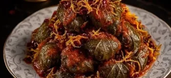 دلمه برگ مو / این دلمه رو امتحان کنید عاشقش میشی از دستش ندی!
