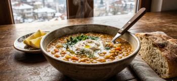 عدسی داغ و لعاب دار؛ غذای یک قابلمه ای و مقوی برای روزهای سرد