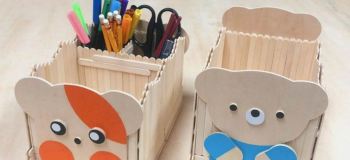 چوب بستنی را دور نریزید؛ ۱۰ کاردستی خلاقانه از قاب عکس تا جامدادی!