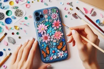 ۶ ایده خلاقانه برای تزیین قاب گوشی با روش های آسان